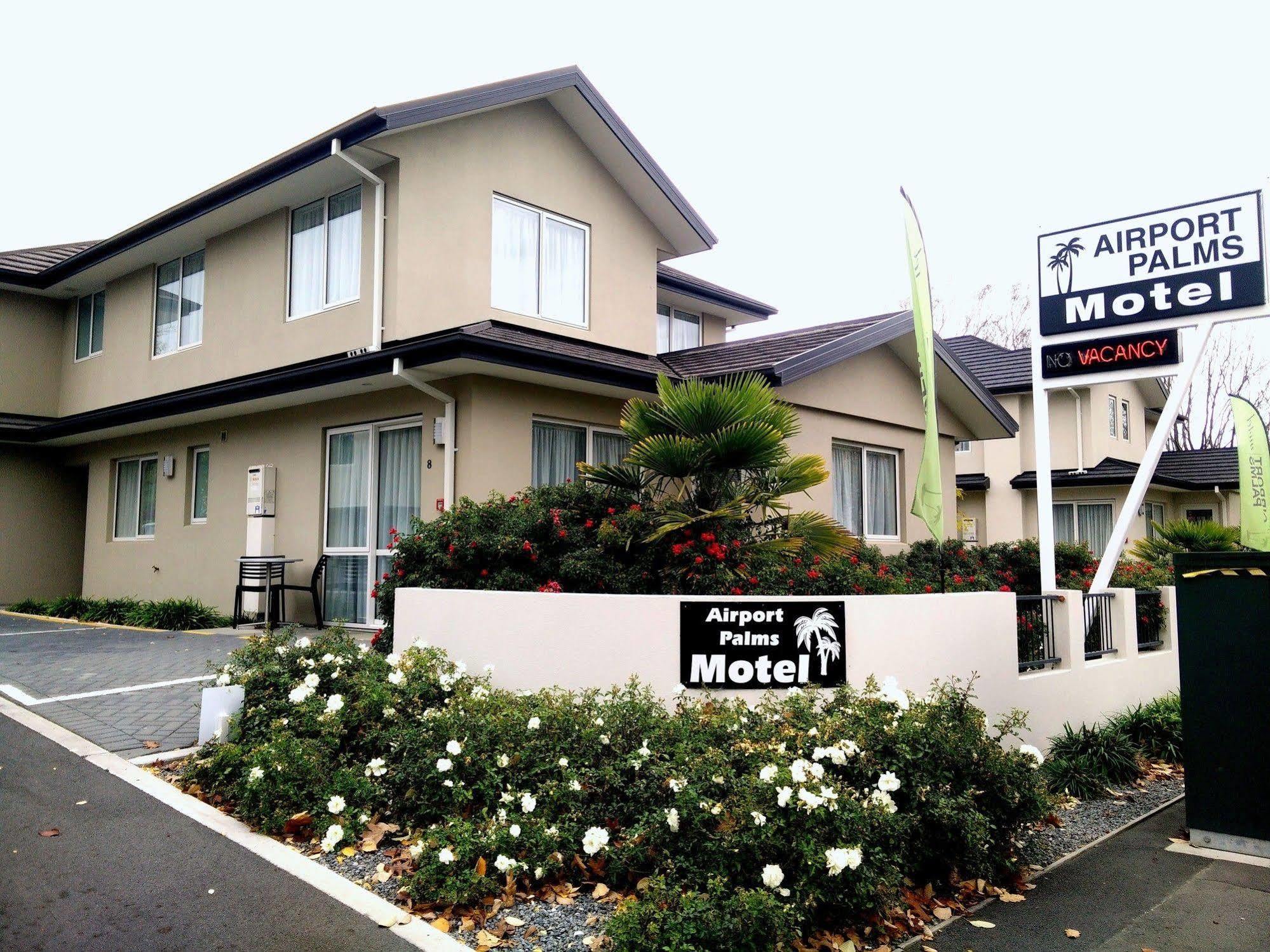 Airport Palms Motel Крайстчърч Екстериор снимка
