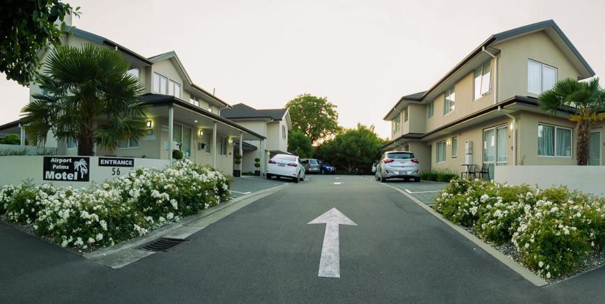 Airport Palms Motel Крайстчърч Екстериор снимка